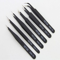 VETUS anti-magnetic anti-acid tweezers high elastic stainless steel pointed tweezers anti-static tweezers (6)