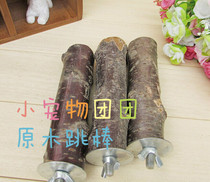 Squirrel Dragon Cat Harden Steppedal Stand Plate Log Apple Wood Jumping Column Harden Parrot Station