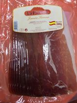 Lebao Ham Serrano 200g hand-sliced with honeydew melon ready to eat raw