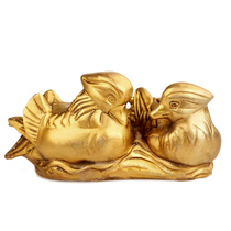 Gathering Fate Pavilion Brass Toad Ornament Toad Bird Pair Wedding Gift Separate Home Décor Crafts