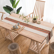 Chinese style zen tea table flag red wood furniture folk style dining side cabinet wine cabinet wine cabinet strip decoration Gaib