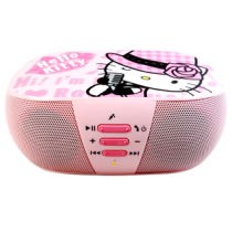 Hello Kitty Rock Red Lip Mini Heavy Bass Blue Bud Sound (KT-BS01)