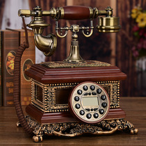 Mu Yizhen new European antique telephone American creative retro home landline creative fashion gift phone