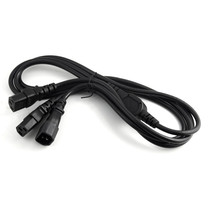 C14 C14 turn C13 10% two-one-two-1M all-copper power extension cord PDU socket line