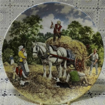 United Kingdom Wedgwood Wedgwood Farm Life Series Transport Hay Limited Edition Collection Plate