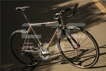 Road bike assembly diy:Tsunami road steel frame 4600 kit sun venus wheel set