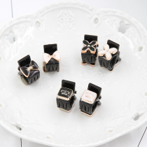 Japanese and Korean version of hair accessories headgear Crown bow hairclip Korean mini trumpet clip hair clip