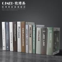 Ou Jingmei new modern decoration fake book ornaments shop clothing display props book Photography simulation book American style