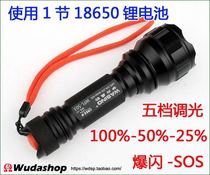 Huasheng Panther WFL-503 Explosion-proof rechargeable mine night patrol security tanker strong light 18650 flashlight