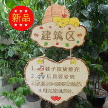 New wooden cute creative kindergarten class listing custom kindergarten area rules card garden director room number