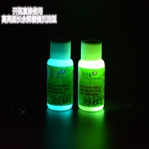 Long afterglow luminous paint new product dark luminous shadow painting bright light 52 giant blessing fluorescent pigment 3D resin starry sky galaxy