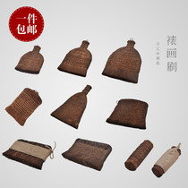 Topography tool Brown tiger mounting brush Row brush Bristle brush Mounting tool Mounting brush Grinding head bristle tiger wool brush