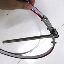 Thickened Competitive Ground Inserts of Protective Accessories Universal Positioning Head Ground Inserts Fishing Guard Grinding Ring Accessories Stainless hard mouthwear