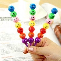 Japanese Korean students kindergarten stationery prizes childrens icing sugar Haws 7-color crayons graffiti pen small gifts