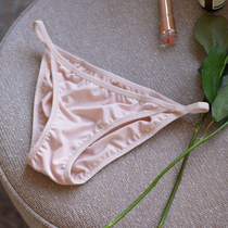 Bikini underwear womens invisible anti-transparent leggings foreign trade skin color anti-light thin belt briefs