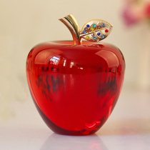 Christmas gifts Christmas Eve crystal apple ornaments Men send girlfriends girlfriends classmates creative ornaments peace and security