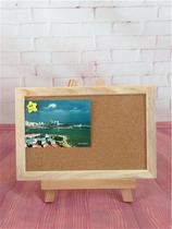 20 * 30cm vertical bracket Songwood frame Theme plate Soft wooden boards Message Board Propaganda Photo Wall