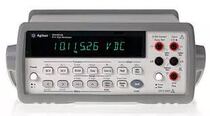 US Agilent 34401A six-digit semi-desktop digital multimeter used desktop table 9 percent New