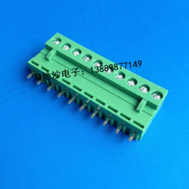 Pluggable PCB terminal block KFHT508K V (2-12P)straight pin green pitch 5 08mm connector