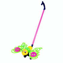 Hand push butterfly 928-5 push bee toddler toy educational toy childrens toy batch mixed batch