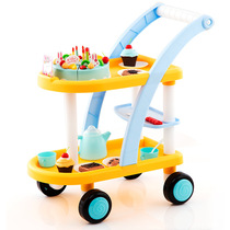 Upgrade Girl Over Home Items Shopping Cart Toy Pink Birthday Cake Chicce See Baby Role-playing
