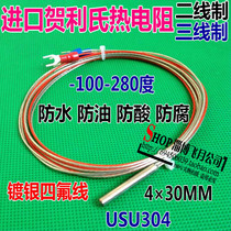 German import spot PT100 platinum resistance thermal resistance temperature probe PT100 temperature sensor high accuracy