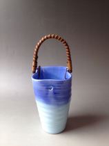 Japanese return porcelain floral vase ornaments