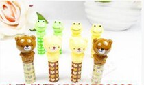 The right Youku stationery pencil sleeve cute Korean version pencil cap plus long pencil holder pencil extender