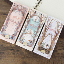 Manual Bookmark Creative Little Fresher Students With Korean Cartoon Story Series Meritocracy
