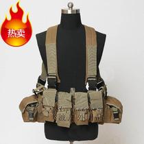 Tactical chest hanging combat belly vest outdoor equipment chest hanging multifunctional light chest hanging integrated package equipment