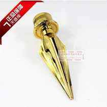 Red flag special red flag gun head flag ear hall flag flag pole gun head gold silver 20CM plastic gun head