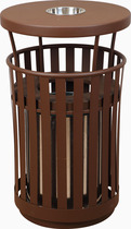 Flower basket type trash can Outdoor paint fruit box Park trash can classification trash can community villa trash can