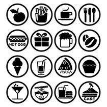 Business logo stickers Beverage store coffee shop cake shop noodle shop fast food restaurant door sticker glass window sticker