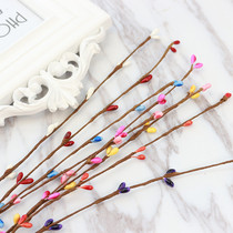 A price of a 8-color selected from the super-cute mini fruit branch DIY decoration shop shooting props wreath flowers