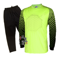 Goalkeeper uniform long sleeve goalkeeper costume Dragon Gate Jersey goalkeeper football uniform team uniform elbow knee brace