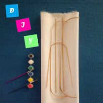 Weifang kite skeleton hand-painted three-dimensional paper kite traditional bamboo strip diy blank sand swallow goldfish skeleton handmade kite
