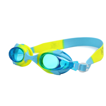 Childrens goggles waterproof and anti-fog silicone with large frame HD flat diving goggles children boys and girls swimming glasses
