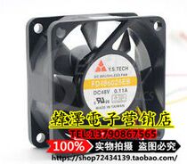 Brand NEW WONSAN Y S TECH FD486025EB 6025 6CM 48V 0 11A 3-wire cooling fan
