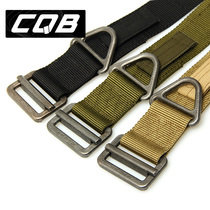CQB Black Hawk Military fan tactical belt Outdoor multi-functional tactical drop rescue belt