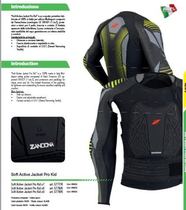 Italian ZANDONA children professional ski protective armor