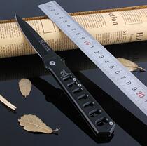 Outdoor small knife Stainless steel diving self-defense straight knife Camping knife Tactical knife Portable folding knife Fruit knife