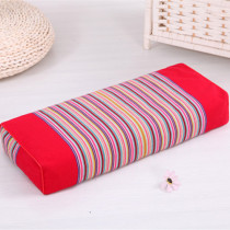Cotton thick cloth neck pillow square pillow Whole buckwheat pillow Health pillow Sleep removal and washing big pillow