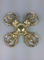 Shingon Karma Pestle Tang Secret Dharma Instrument Shingon Cross Vajra Tang Secret Dharma Wheel Wheel Treasure Advanced karma Pestle