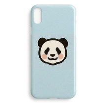 Panda apple XS Max iphone XR 6 7 8 plus cartoon frosted creative phone shell brief