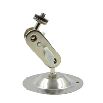 Disc monitoring bracket round bottom small universal silver surveillance camera probe accessories
