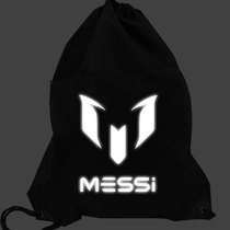 Messi reflective football shoe bag shoe bag large capacity waterproof shoulder back drawstring bag football storage bag