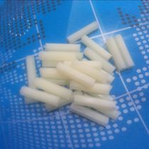 Hexagonal nylon column double-pass nylon stud insulation pillar plastic isolation column plastic support M3 (100) bag