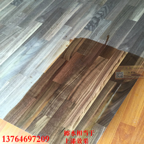 Wood veneer black walnut parquet panel Walnut collection layer wood parquet floor splicing panel by square meter