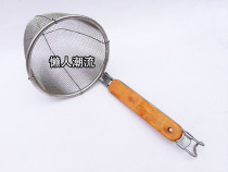 Spicy hot spoon noodles wood handle powder fence powder powder leak 18CM Jiangsu Zhejiang and Shanghai