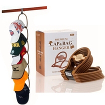 South Korea home imitation wood grain hat special pylon 6p storage rack resin hat rack